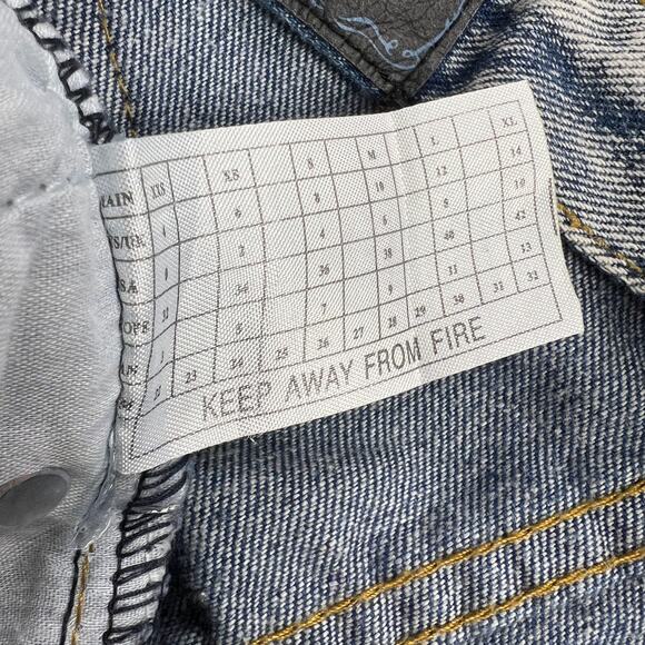 One by One Teaspoon Awesome Baggies Cobain Destroyed Boyfriend Jeans Size 28 - Picture 9 of 16